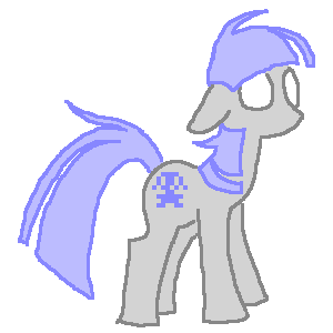Sokepony; A representation of myself, a ponysona, if you will...